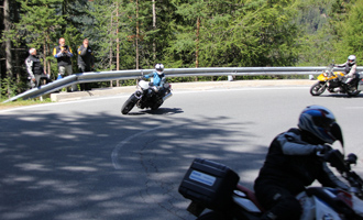 Motorrad Fahrsicherheitstraining - Kurventraining