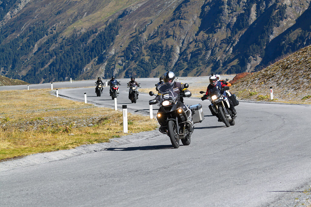 Motorrad Tour Guide Ausbildung im Kaunertal